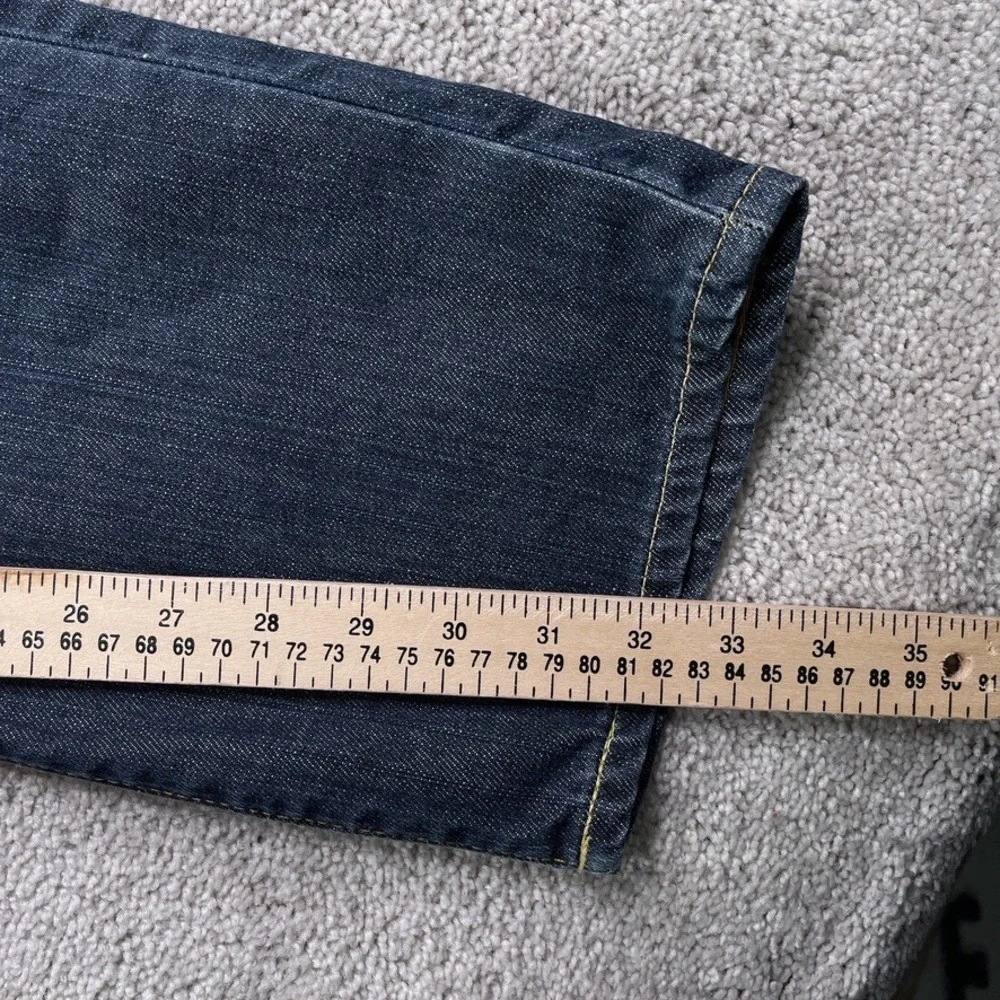 Polo Ralph Lauren Jeans Mens 40x32 Blue Slim Fit 381 Dark Wash Cotton Denim